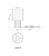Jannie Round Table Lamp Wood Brown Linen Shade E27-8