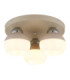 Ragusa Shade Cluster Ceiling Light Matt Sand 3x E27-1