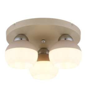 Ragusa Shade Cluster Ceiling Light Matt Sand 3x E27-1