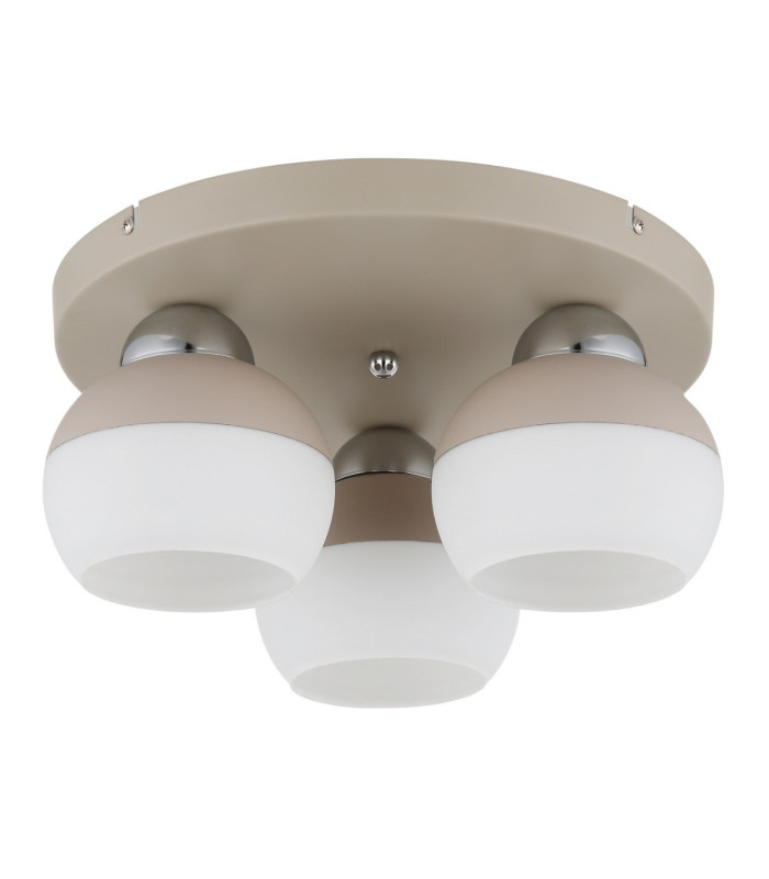 Ragusa Shade Cluster Ceiling Light Matt Sand 3x E27-2