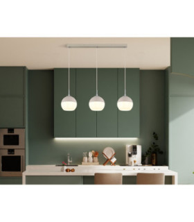 Ragusa Bar Pendant Ceiling Light Matt Sand 3x E27-2