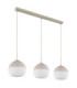 Ragusa Bar Pendant Ceiling Light Matt Sand 3x E27-3