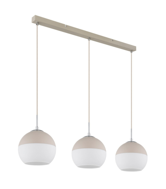 Ragusa Bar Pendant Ceiling Light Matt Sand 3x E27-3