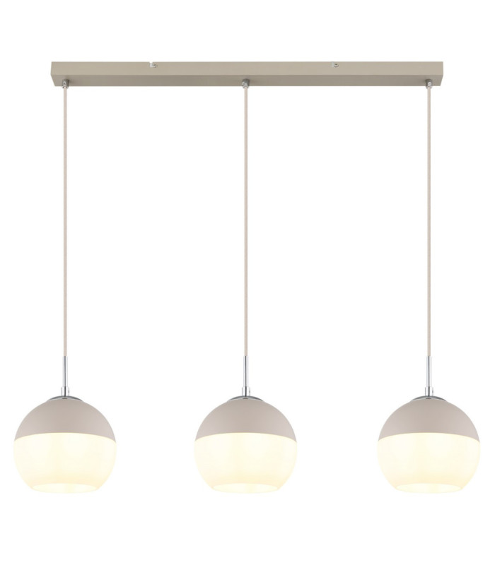 Ragusa Bar Pendant Ceiling Light Matt Sand 3x E27-4