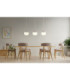 Ragusa Bar Pendant Ceiling Light Matt Sand 3x E27-7
