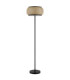 Bambora LED Integrated Floor Lamp Matt Black Bamboo LED 3000//4000/6000K-3