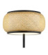 Bambora LED Integrated Floor Lamp Matt Black Bamboo LED 3000//4000/6000K-5