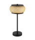 Bambora Table Lamp Matt Black Bamboo LED 3000//4000/6000K-1