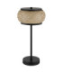 Bambora Table Lamp Matt Black Bamboo LED 3000//4000/6000K-3