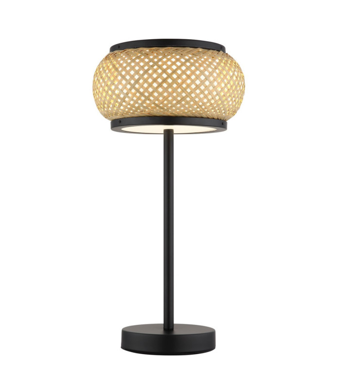 Bambora Table Lamp Matt Black Bamboo LED 3000//4000/6000K-4