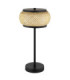 Bambora Table Lamp Matt Black Bamboo LED 3000//4000/6000K-6
