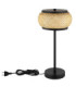 Bambora Table Lamp Matt Black Bamboo LED 3000//4000/6000K-7