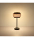 Bambora Table Lamp Matt Black Bamboo LED 3000//4000/6000K-8