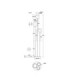 Daren Multi Arm Floor Lamp Matt Black Amber Glass Shades 3x E27-7