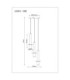 Shanna Cluster Pendant Ceiling Light Matt Black Brass 3x GU10 LED-6