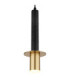 Shanna Slim Pendant Ceiling Light Matt Black Brass GU10 LED-4