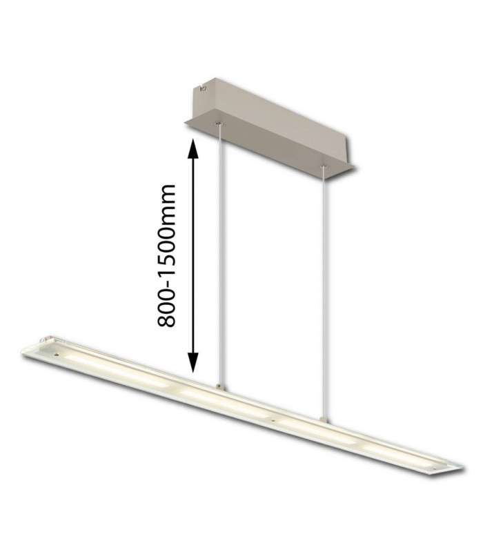 Novak Bar Pendant Ceiling Light Matt Sand LED 3000/4000/6500K-11