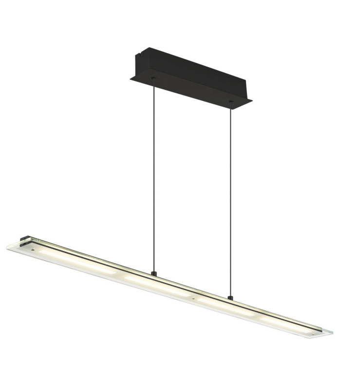 Novak Bar Pendant Ceiling Light Matt Black LED 3000/4000/6500K-1
