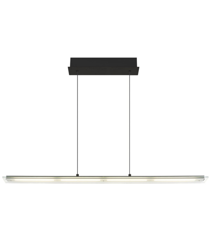 Novak Bar Pendant Ceiling Light Matt Black LED 3000/4000/6500K-3