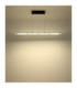 Novak Bar Pendant Ceiling Light Matt Black LED 3000/4000/6500K-9