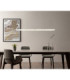 Novak Bar Pendant Ceiling Light Matt Nickel LED 3000/4000/6500K-2