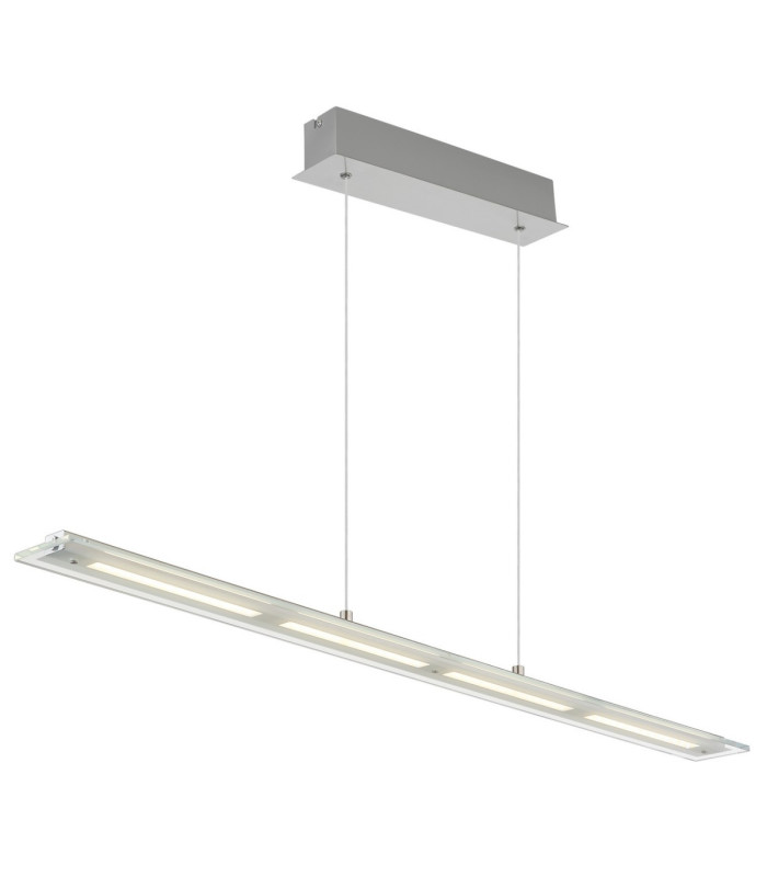 Novak Bar Pendant Ceiling Light Matt Nickel LED 3000/4000/6500K-10