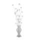 Florielle Floor Lamp Aluminium Silver RGBW LED 4000K-3