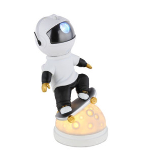 Cosmo Table Lamp Matt White RGB LED