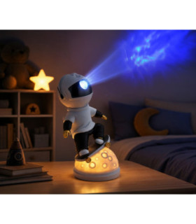 Cosmo Table Lamp Matt White RGB LED