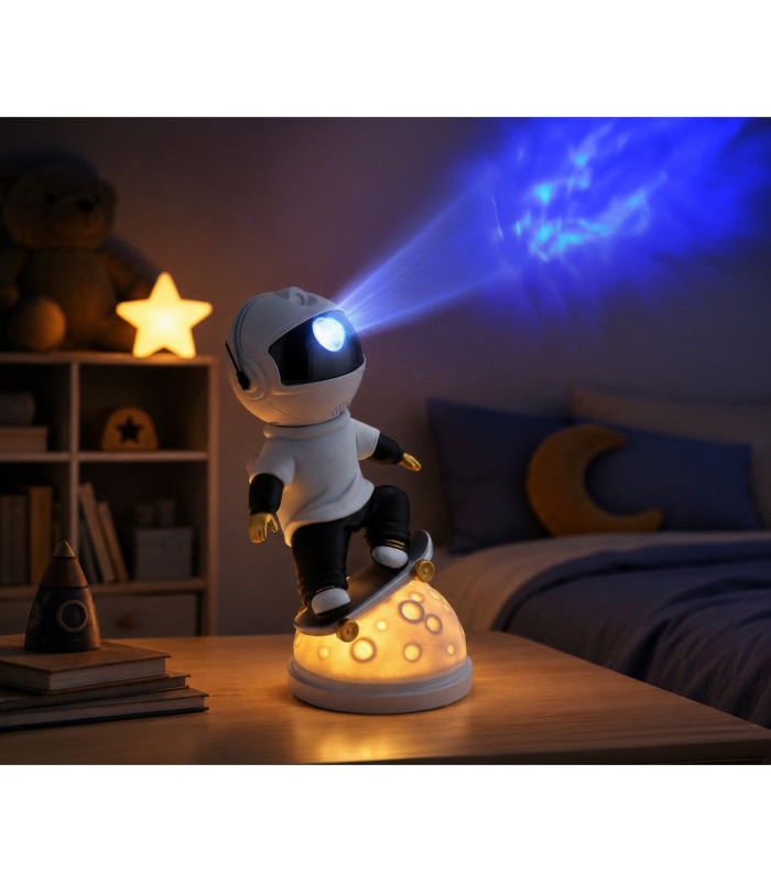 Cosmo Table Lamp Matt White RGB LED