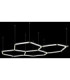 Honeycomb Pendant Ceiling Light White LED 4000K-6