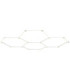 Honeycomb Pendant Ceiling Light White LED 4000K-8