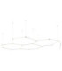 Honeycomb Pendant Ceiling Light White LED 4000K-9