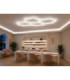 Honeycomb Pendant Ceiling Light White LED 4000K-13