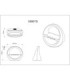 Soundra Bedside Table Lamp Matt Black RGB LED