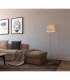 Joris Table Lamp with Round Tapered Shade Gunmetal E27-2