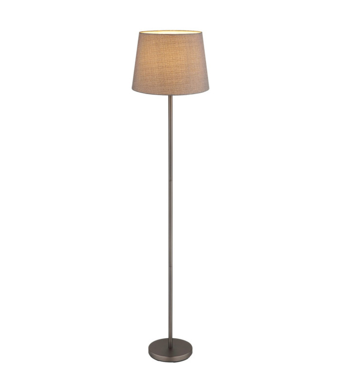 Joris Table Lamp with Round Tapered Shade Gunmetal E27-4