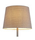 Joris Table Lamp with Round Tapered Shade Gunmetal E27-5