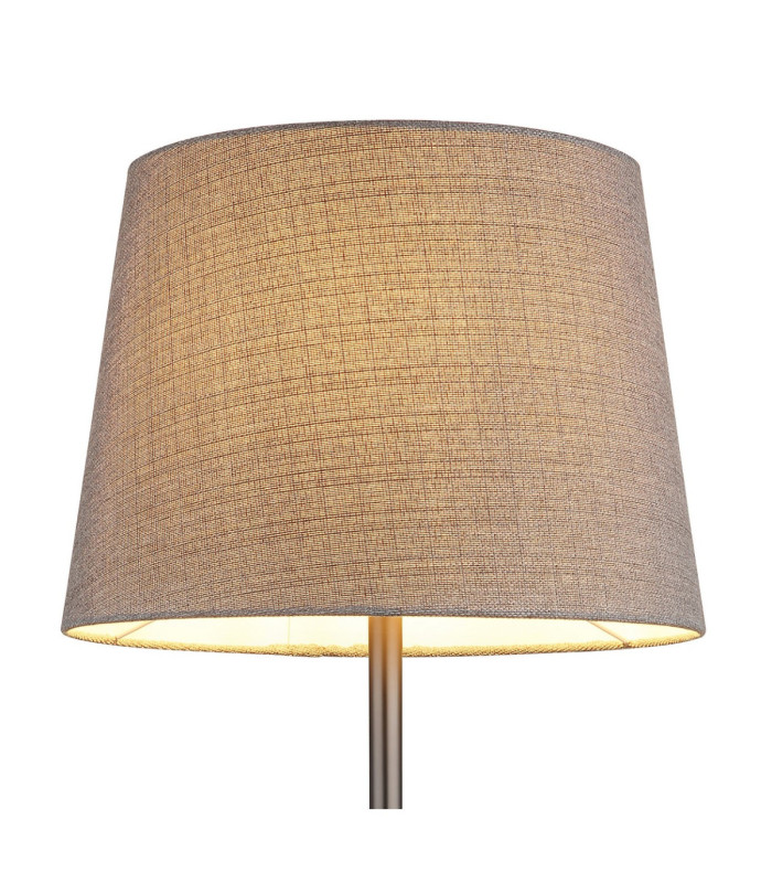 Joris Table Lamp with Round Tapered Shade Gunmetal E27-5
