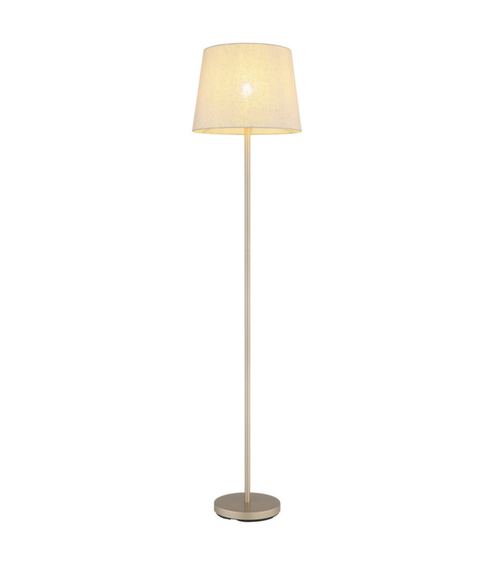 Joris Table Lamp with Round Tapered Shade Champagne E27-1