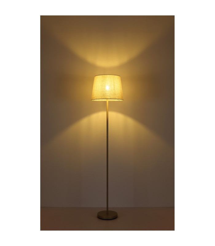 Joris Table Lamp with Round Tapered Shade Champagne E27-7
