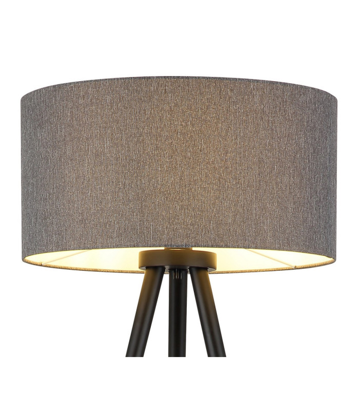 Stabilo Tripod Floor Lamp Matt Black E27-5