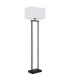 Sydney Floor Lamp with Shade Matt Black E27-3