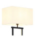 Sydney Floor Lamp with Shade Matt Black E27-5