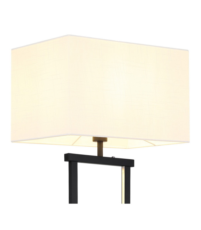 Sydney Floor Lamp with Shade Matt Black E27-5