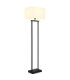 Sydney Floor Lamp with Shade Matt Black E27-7