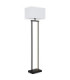 Sydney Floor Lamp with Shade Matt Black E27-8