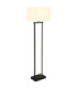 Sydney Floor Lamp with Shade Matt Black E27-9