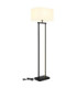 Sydney Floor Lamp with Shade Matt Black E27-10