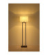 Sydney Floor Lamp with Shade Matt Black E27-11